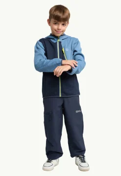 Voor- En Najaarsjacks/-Jassen|Fleece|Jack Wolfskin Actamic Grid Midlayer K