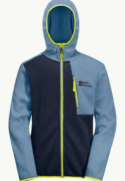 Voor- En Najaarsjacks/-Jassen|Fleece|Jack Wolfskin Actamic Grid Midlayer K