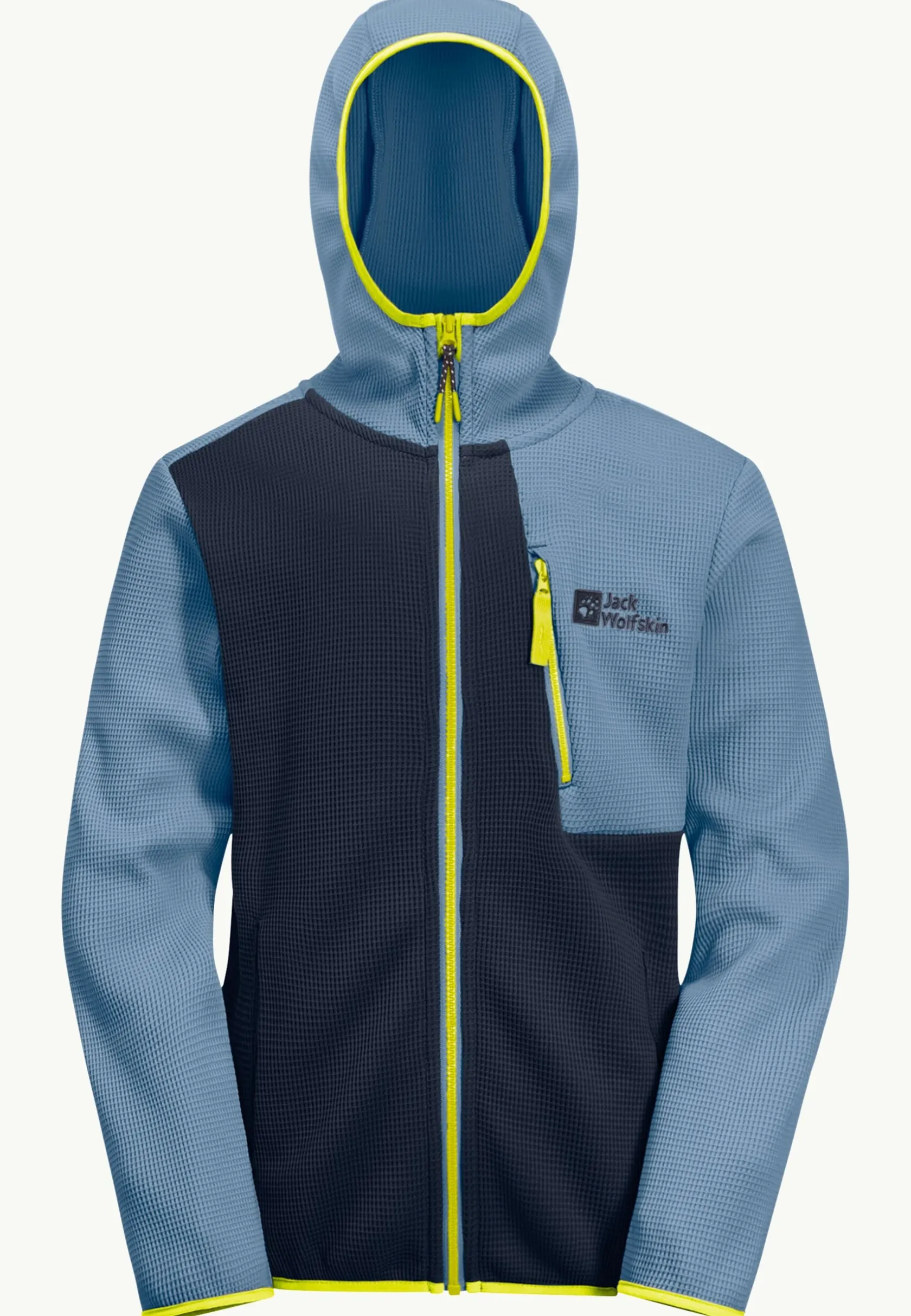 Voor- En Najaarsjacks/-Jassen|Fleece|Jack Wolfskin Actamic Grid Midlayer K