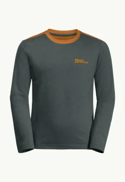 Functionele Shirts|T-Shirts & Longsleeves|Jack Wolfskin Actamic Longsleeve K