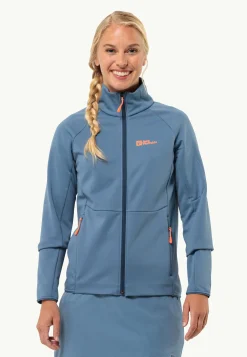 Wandelen|Voor- En Najaarsjacks/-Jassen|Jack Wolfskin Alpgrat Fz W