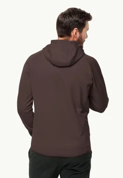 Wandelen|Voor- En Najaarsjacks/-Jassen|Jack Wolfskin Alpgrat Hooded Fz M