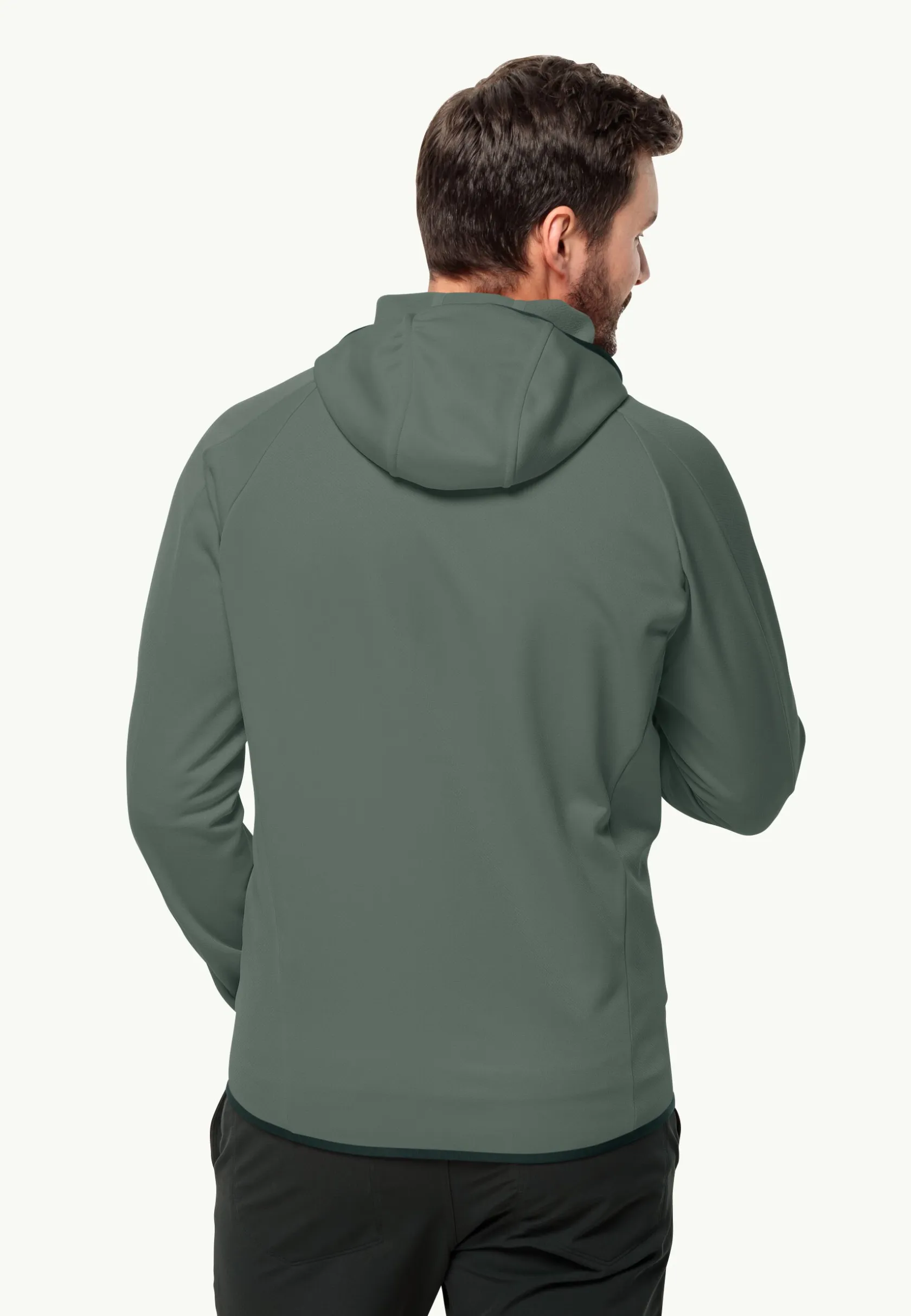 Wandelen|Voor- En Najaarsjacks/-Jassen|Jack Wolfskin Alpgrat Hooded Fz M