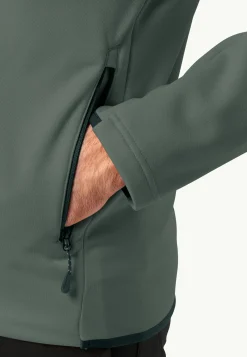 Wandelen|Voor- En Najaarsjacks/-Jassen|Jack Wolfskin Alpgrat Hooded Fz M