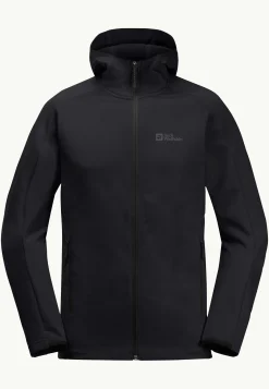 Wandelen|Voor- En Najaarsjacks/-Jassen|Jack Wolfskin Alpgrat Hooded Fz M