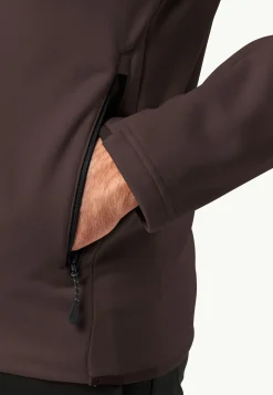 Wandelen|Voor- En Najaarsjacks/-Jassen|Jack Wolfskin Alpgrat Hooded Fz M