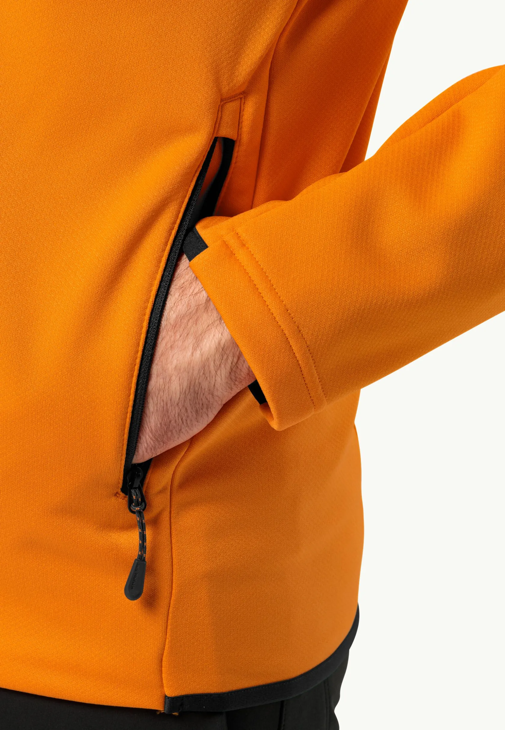 Wandelen|Voor- En Najaarsjacks/-Jassen|Jack Wolfskin Alpgrat Hooded Fz M