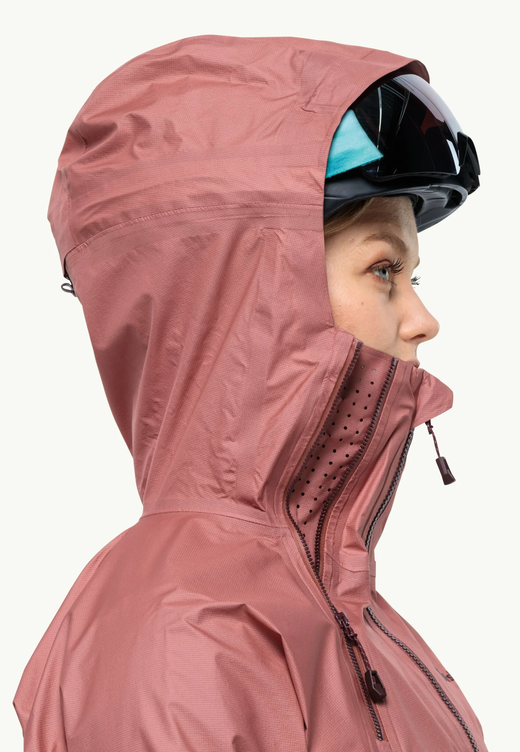 Ski|Regenjacks|Jack Wolfskin Alpspitze Air 3l Jkt W blush powder