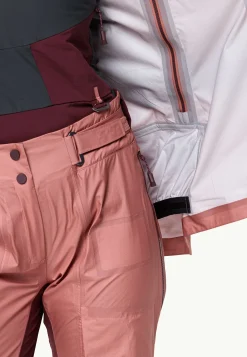 Ski|Regenjacks|Jack Wolfskin Alpspitze Air 3l Jkt W blush powder