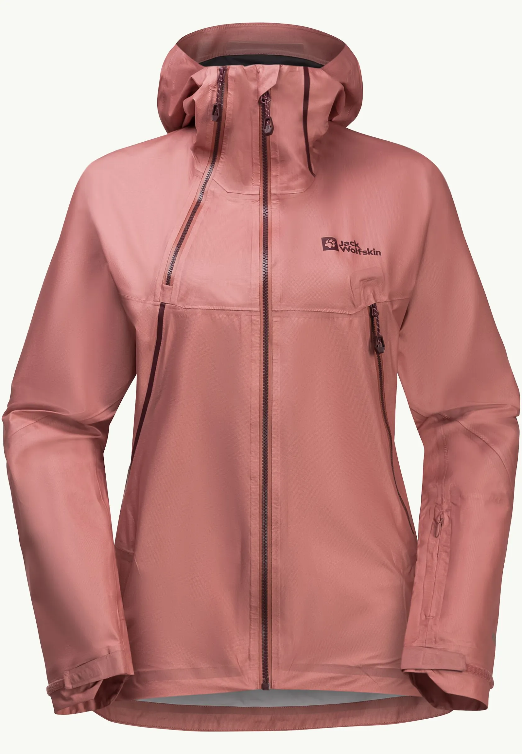 Ski|Regenjacks|Jack Wolfskin Alpspitze Air 3l Jkt W blush powder