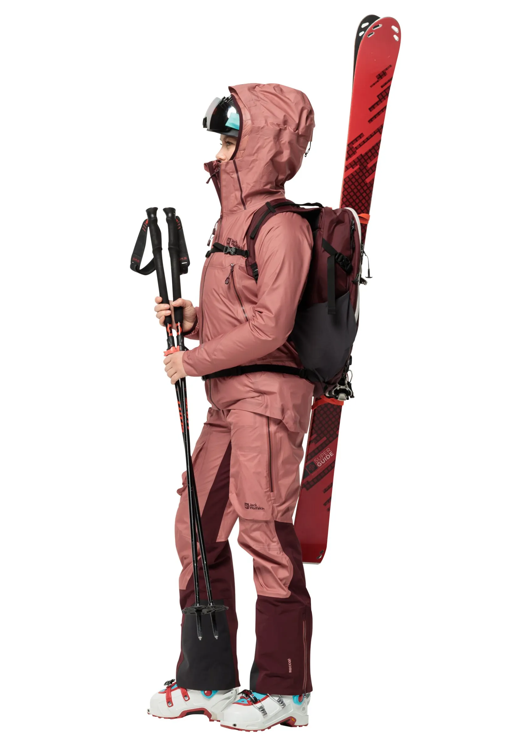 Ski|Jack Wolfskin Alpspitze Air Pants W blush powder