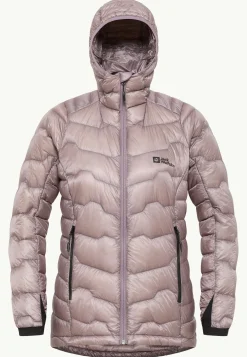 Ski|Isolatiejacks|Jack Wolfskin Alpspitze Down Hoody W wild blossom