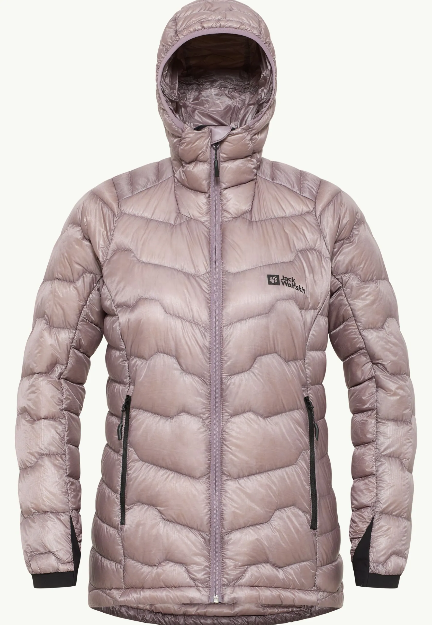 Ski|Isolatiejacks|Jack Wolfskin Alpspitze Down Hoody W wild blossom