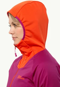 Ski|Fleece|Jack Wolfskin Alpspitze Ins Hybrid W