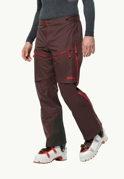 Discovery|Ski|Jack Wolfskin Alpspitze Pro 3l Pants M red earth