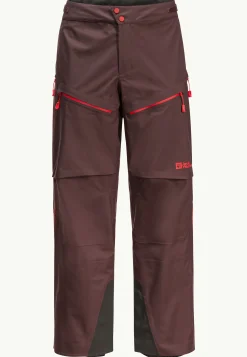 Discovery|Ski|Jack Wolfskin Alpspitze Pro 3l Pants M red earth