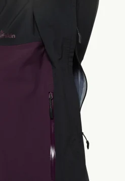 Ski|Regenjacks|Jack Wolfskin Alpspitze Tour 3l Jkt M midnight plum