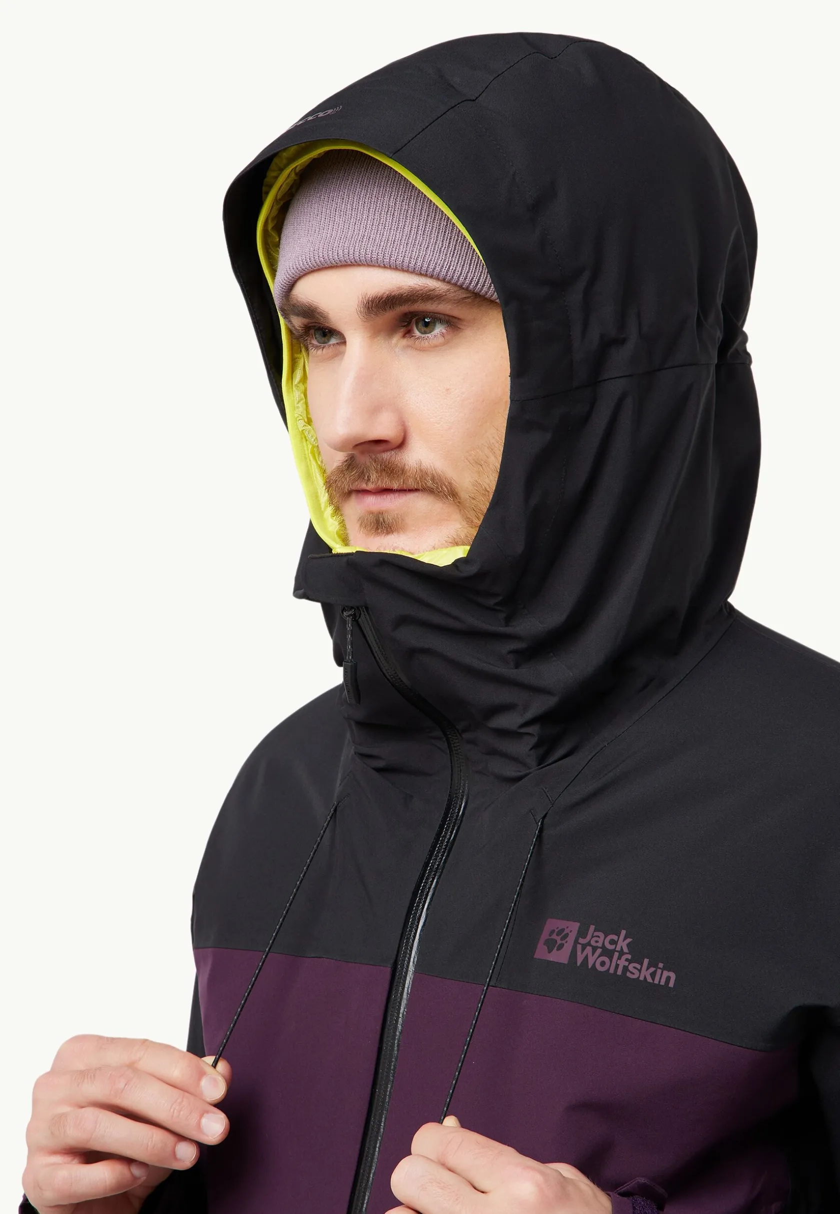 Ski|Regenjacks|Jack Wolfskin Alpspitze Tour 3l Jkt M midnight plum