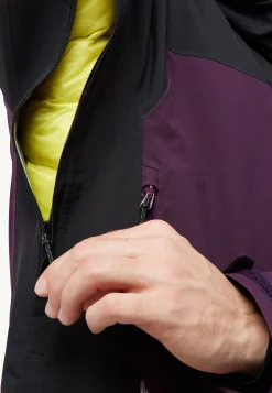 Ski|Regenjacks|Jack Wolfskin Alpspitze Tour 3l Jkt M midnight plum