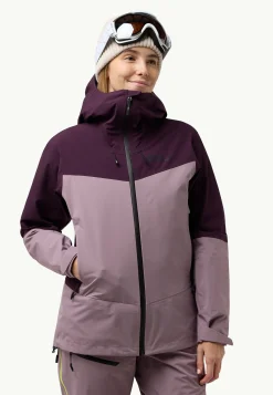 Regenjacks|Ski|Jack Wolfskin Alpspitze Tour 3l Jkt W wild blossom