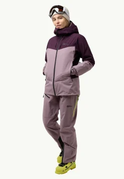 Regenjacks|Ski|Jack Wolfskin Alpspitze Tour 3l Jkt W wild blossom