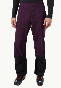 Ski|Regenbroek|Jack Wolfskin Alpspitze Tour 3l Pants M midnight plum