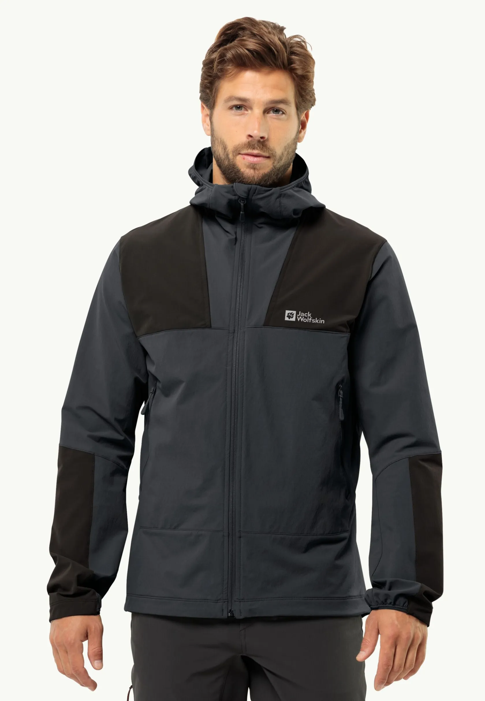 Trekking|Voor- En Najaarsjacks/-Jassen|Jack Wolfskin Andur Jkt M Phantom