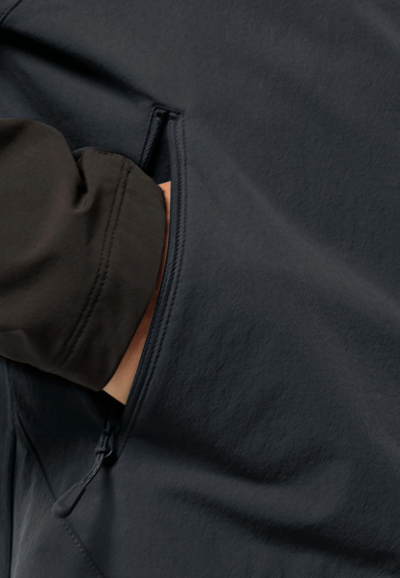 Trekking|Voor- En Najaarsjacks/-Jassen|Jack Wolfskin Andur Jkt M Phantom