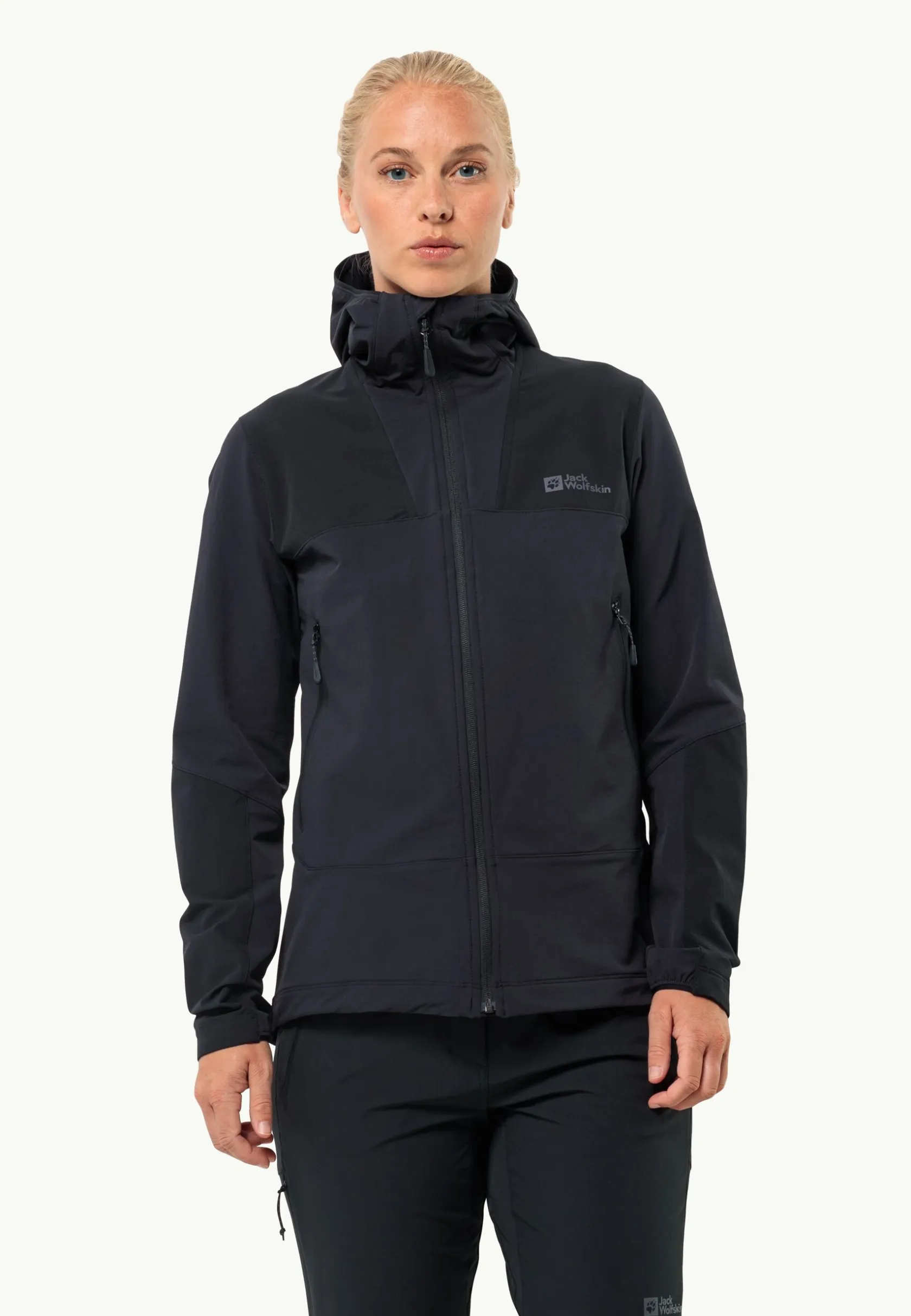 Voor- En Najaarsjacks/-Jassen|Midlayers & Fleecejacks|Jack Wolfskin Andur Jkt W black