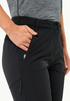 Trekking|Softshellbroeken|Jack Wolfskin Andur Pants W black