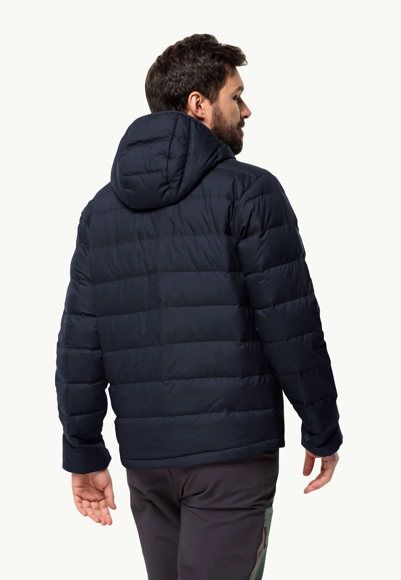 Wandelen|Voor- En Najaarsjacks/-Jassen|Jack Wolfskin Ather Down Hoody M Rds