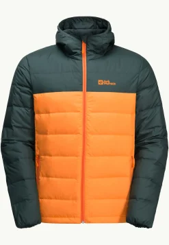 Wandelen|Voor- En Najaarsjacks/-Jassen|Jack Wolfskin Ather Down Hoody M Rds