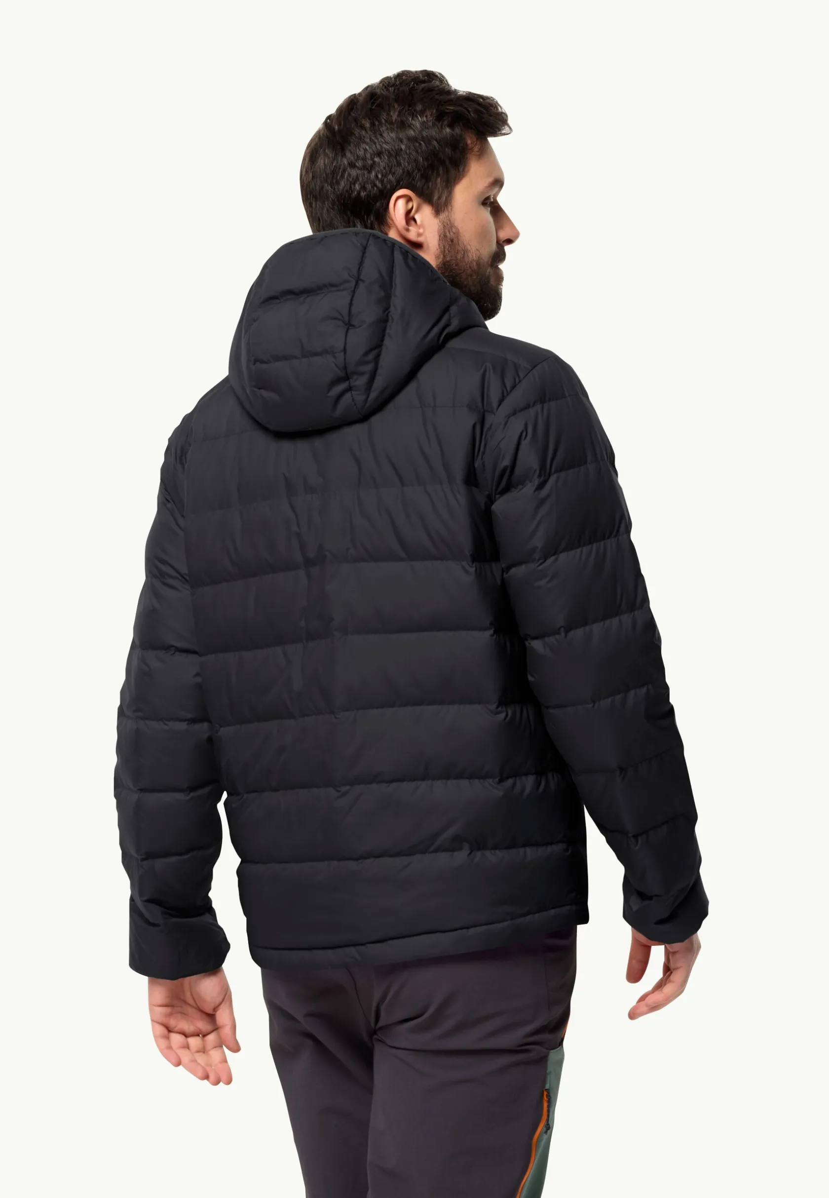 Wandelen|Voor- En Najaarsjacks/-Jassen|Jack Wolfskin Ather Down Hoody M Rds