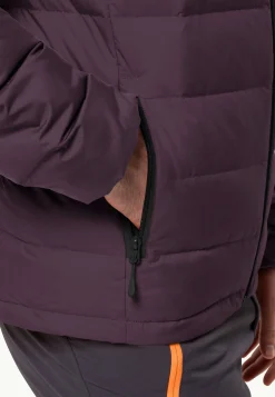 Wandelen|Voor- En Najaarsjacks/-Jassen|Jack Wolfskin Ather Down Hoody M Rds