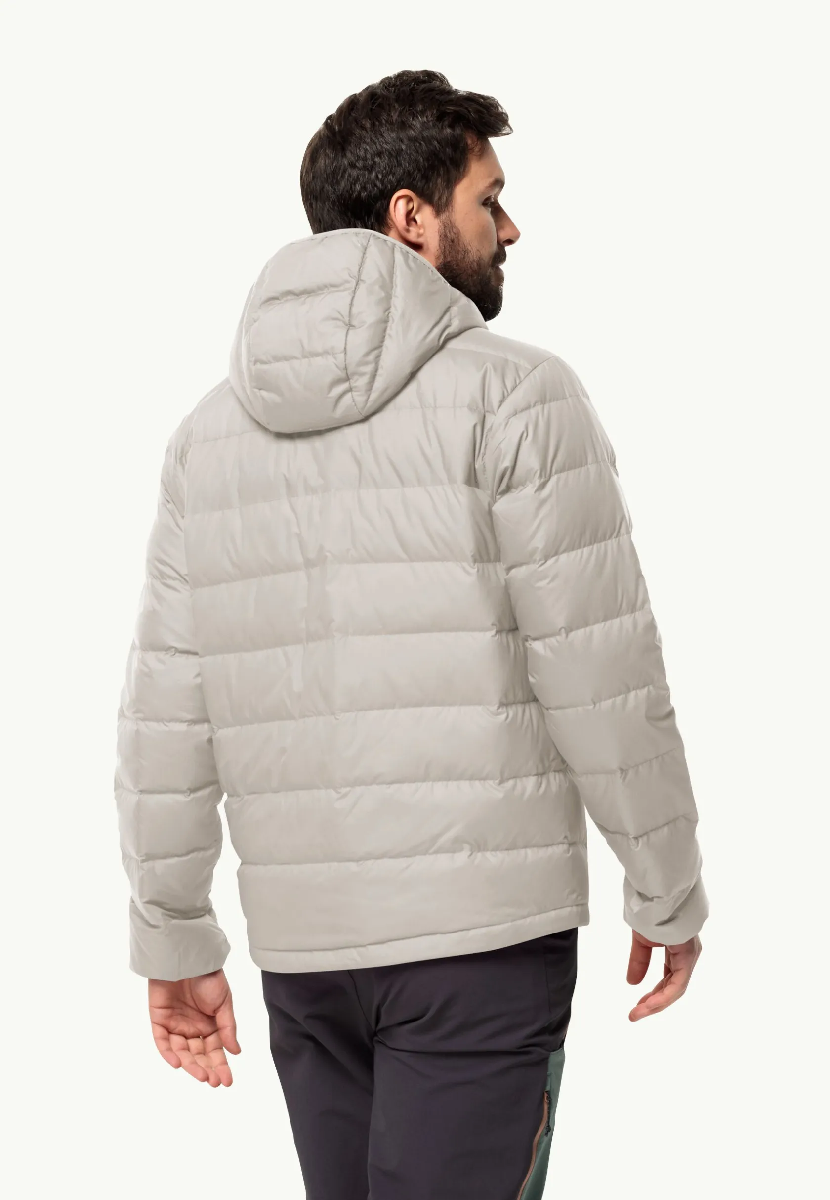 Wandelen|Voor- En Najaarsjacks/-Jassen|Jack Wolfskin Ather Down Hoody M Rds