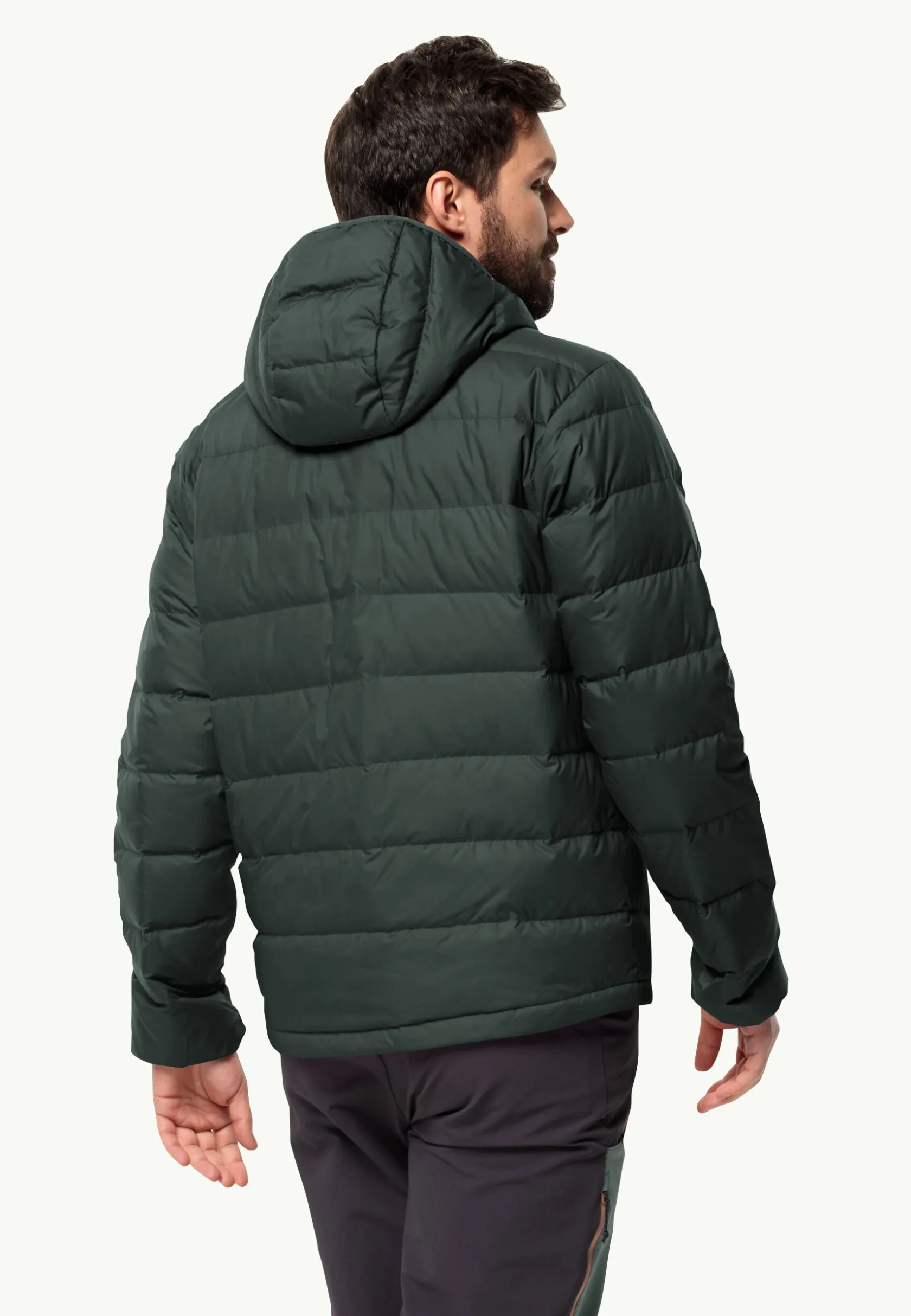 Wandelen|Voor- En Najaarsjacks/-Jassen|Jack Wolfskin Ather Down Hoody M Rds