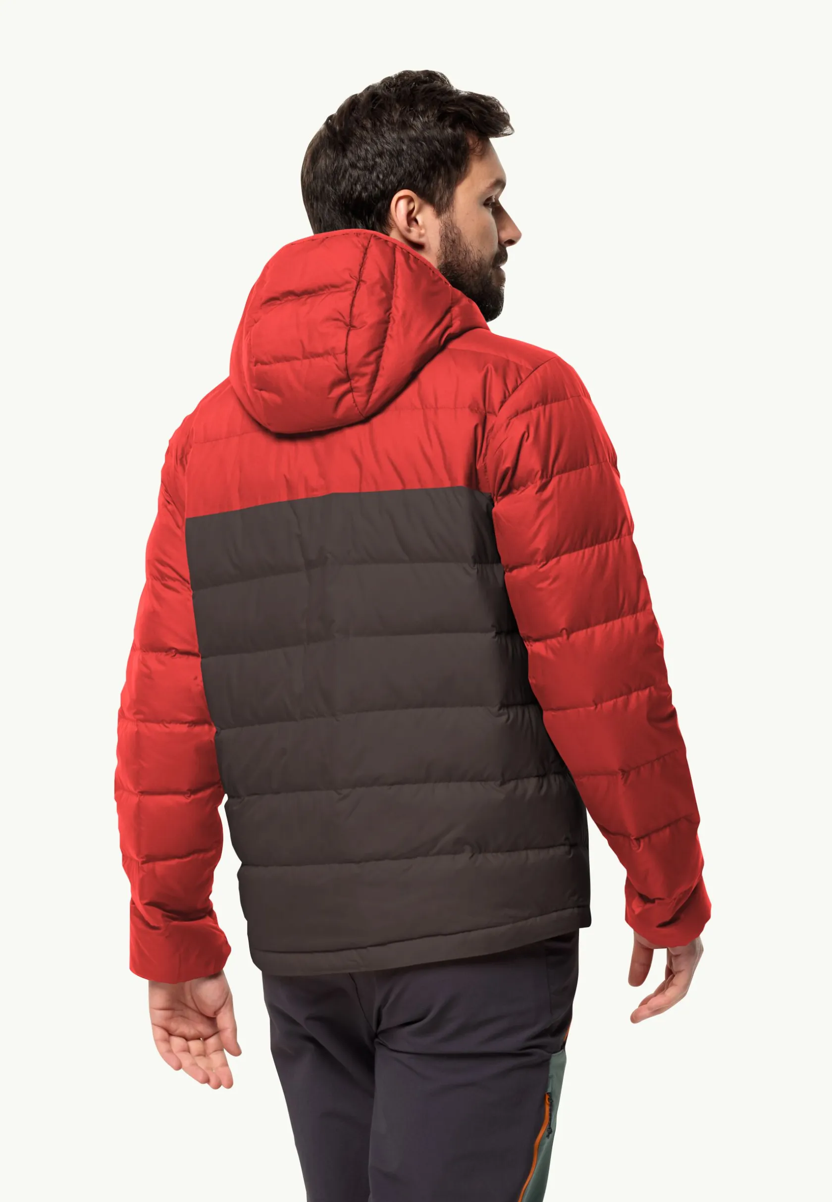 Wandelen|Voor- En Najaarsjacks/-Jassen|Jack Wolfskin Ather Down Hoody M Rds