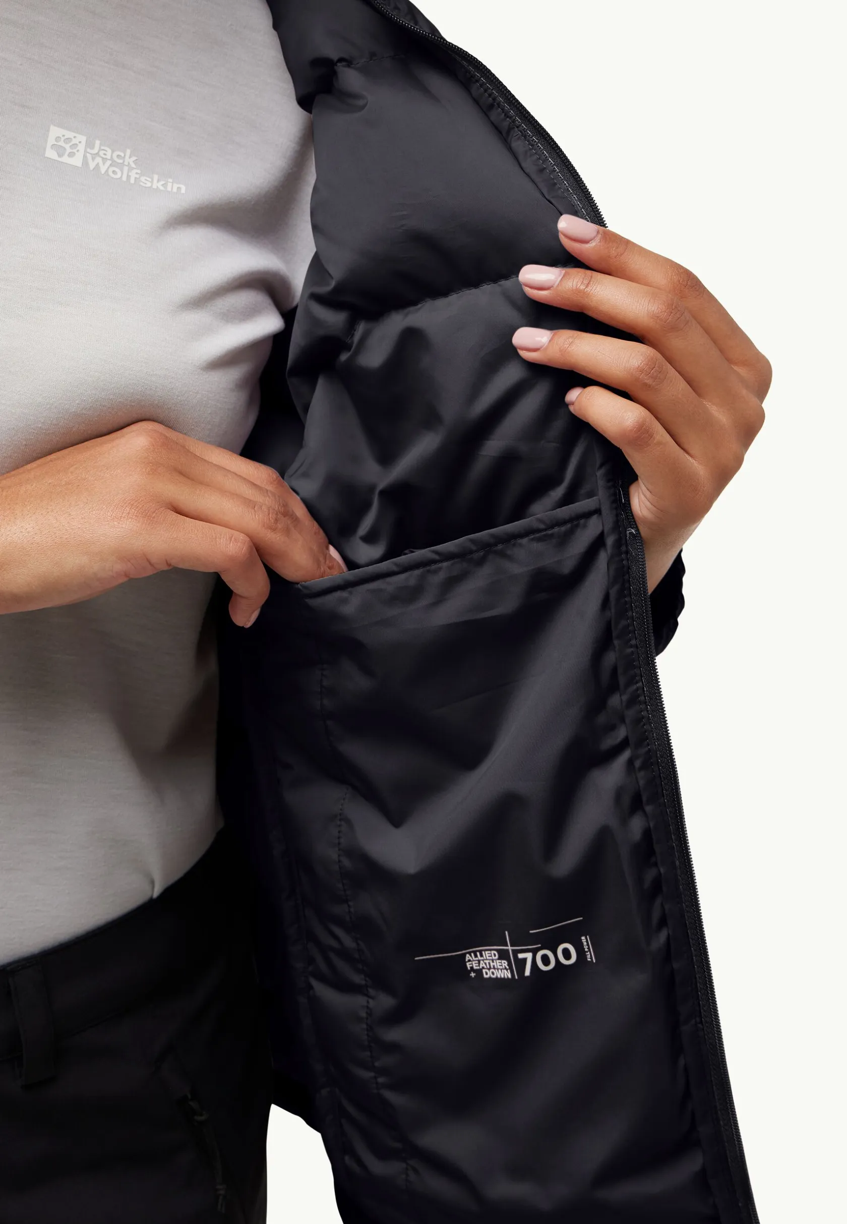 Voor- En Najaarsjacks/-Jassen|Isolatiejacks|Jack Wolfskin Ather Down Jkt W Rds