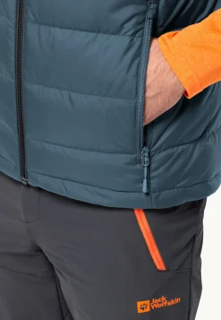 Wandelen|Voor- En Najaarsjacks/-Jassen|Jack Wolfskin Ather Down Vest M Rds