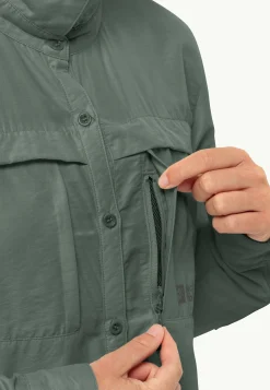 Trekking|Functionele Shirts|Jack Wolfskin Barrier Ls Shirt W
