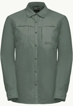 Trekking|Functionele Shirts|Jack Wolfskin Barrier Ls Shirt W