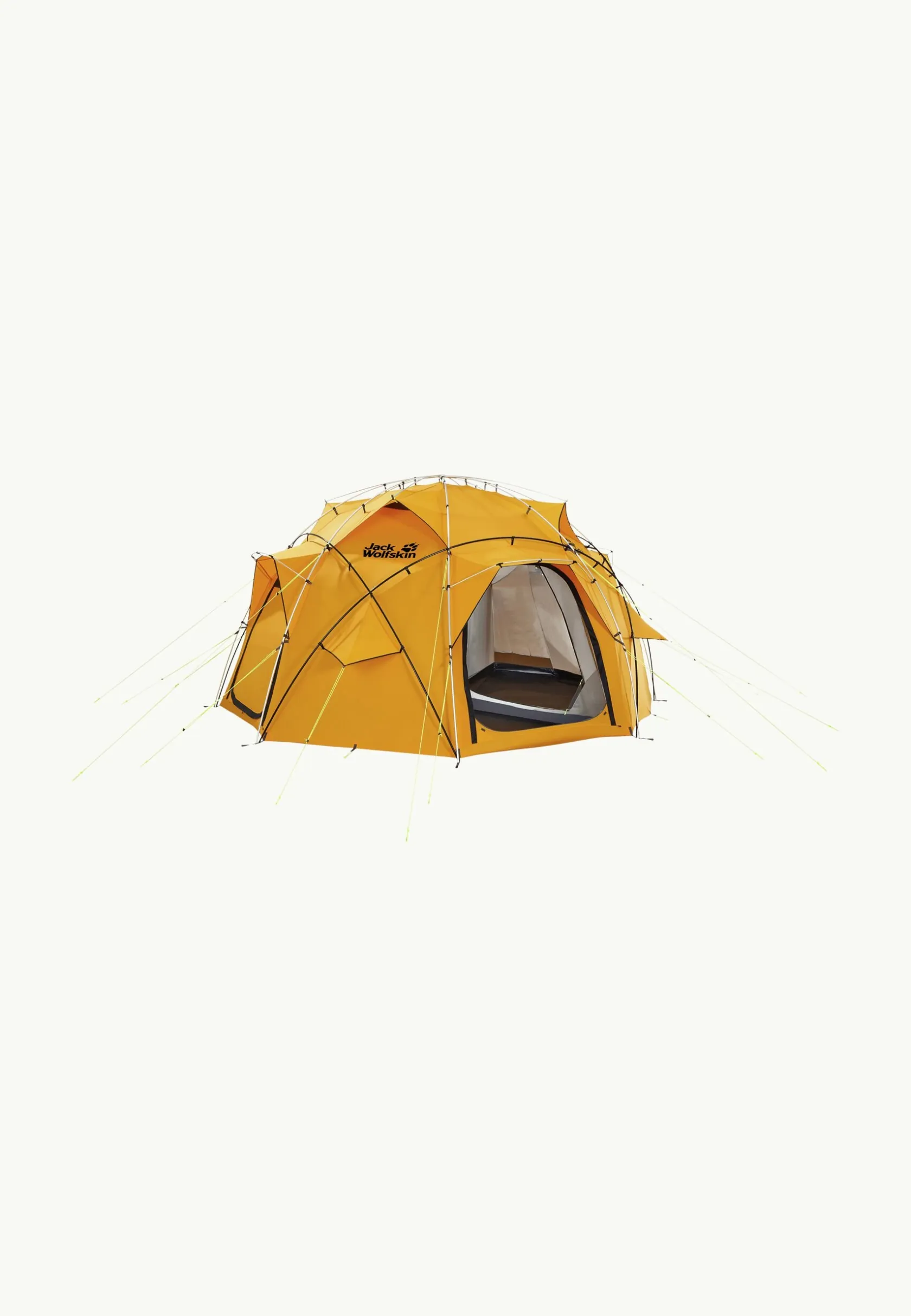 Tenten|Discovery|Jack Wolfskin Base Camp Dome burly yellow