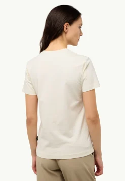 T-Shirts & Longsleeves|Jack Wolfskin Bergblick T W panna cotta
