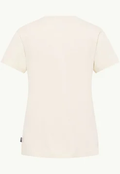 T-Shirts & Longsleeves|Jack Wolfskin Bergblick T W panna cotta