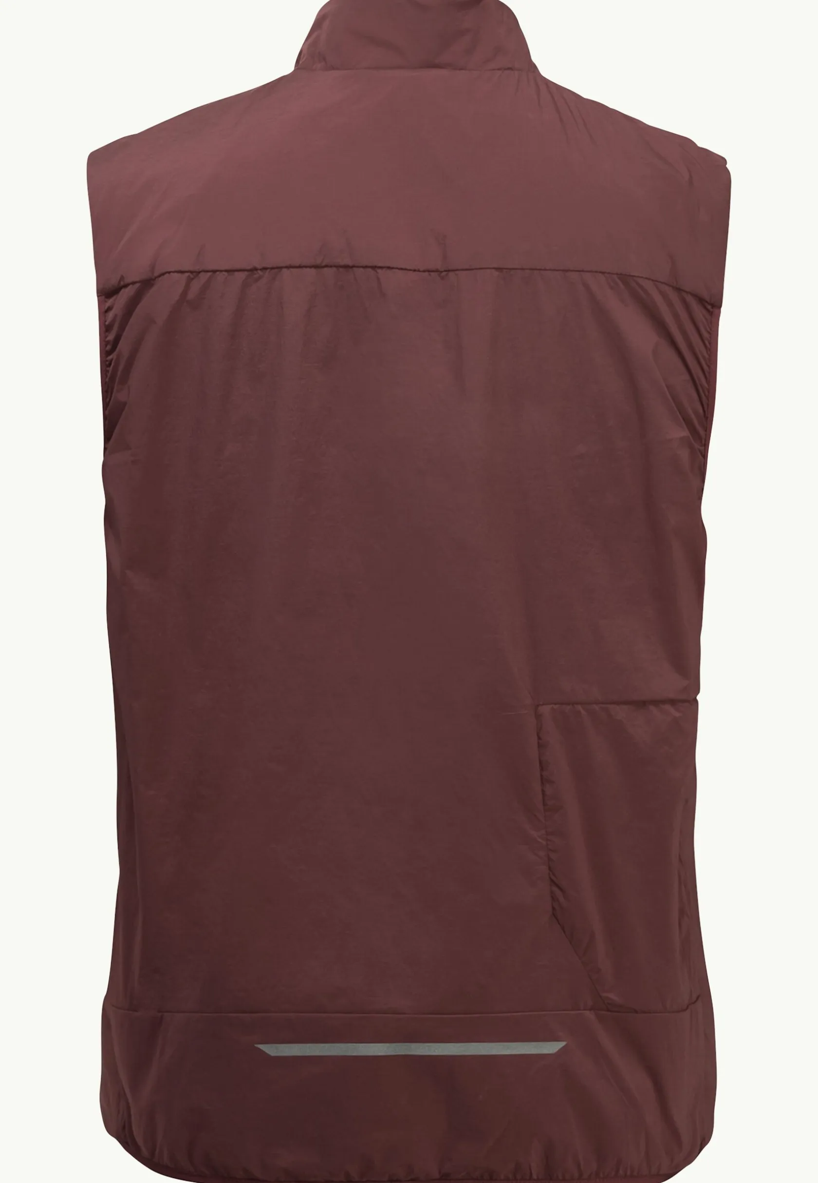 Lifestyle|Voor- En Najaarsjacks/-Jassen|Jack Wolfskin Bike Commute Ins Vest M dark maroon