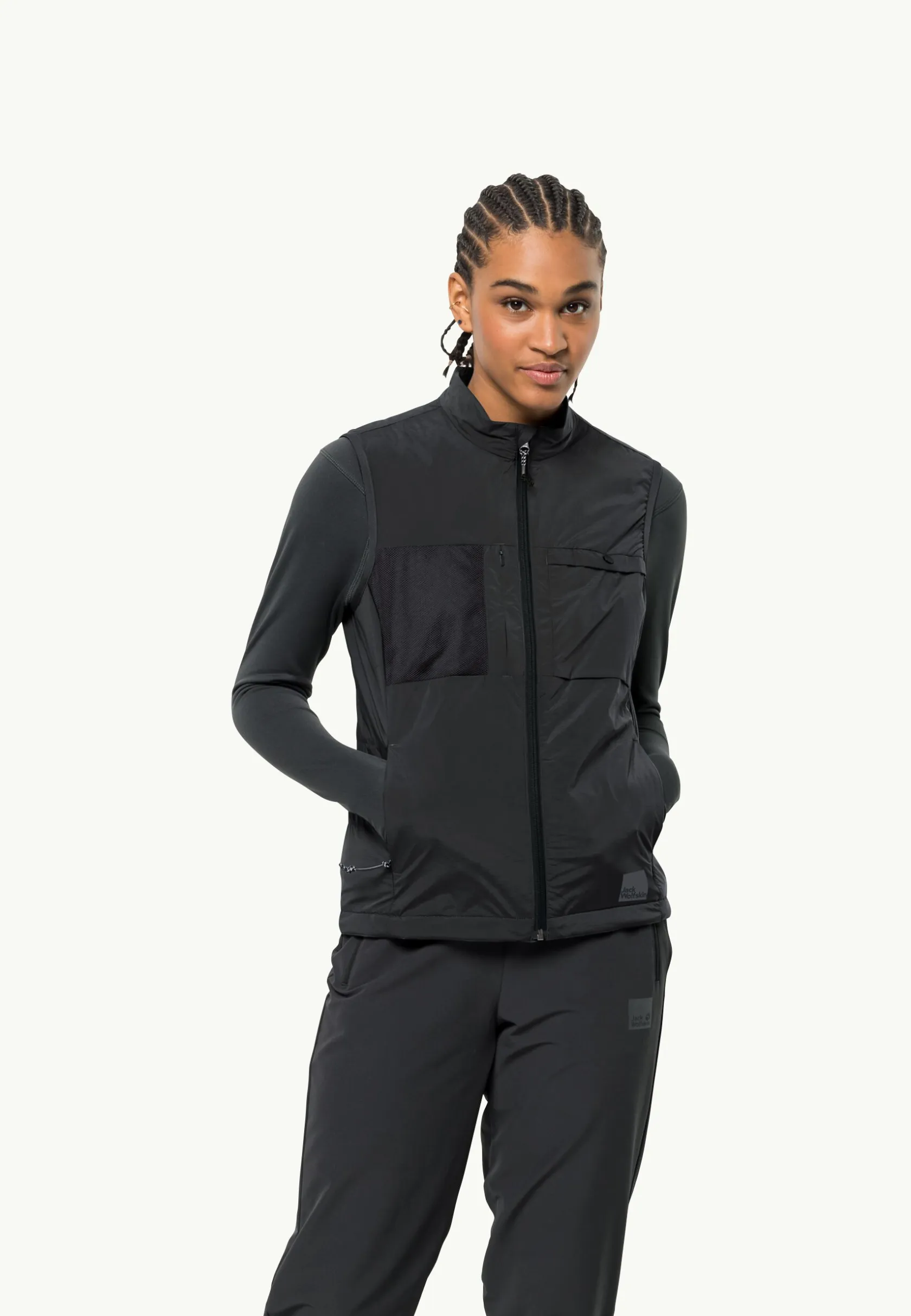 Lifestyle|Voor- En Najaarsjacks/-Jassen|Jack Wolfskin Bike Commute Ins Vest W Phantom