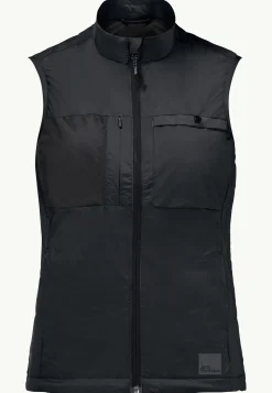 Lifestyle|Voor- En Najaarsjacks/-Jassen|Jack Wolfskin Bike Commute Ins Vest W Phantom