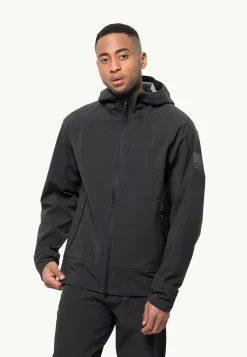 Lifestyle|Voor- En Najaarsjacks/-Jassen|Jack Wolfskin Bike Commute Mono Jkt M Phantom