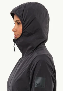 Lifestyle|Fietsen|Jack Wolfskin Bike Commute Wind Jkt W Phantom