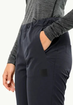 Lifestyle|Casual Broeken|Jack Wolfskin Bike Commute Wi Pants W dark navy